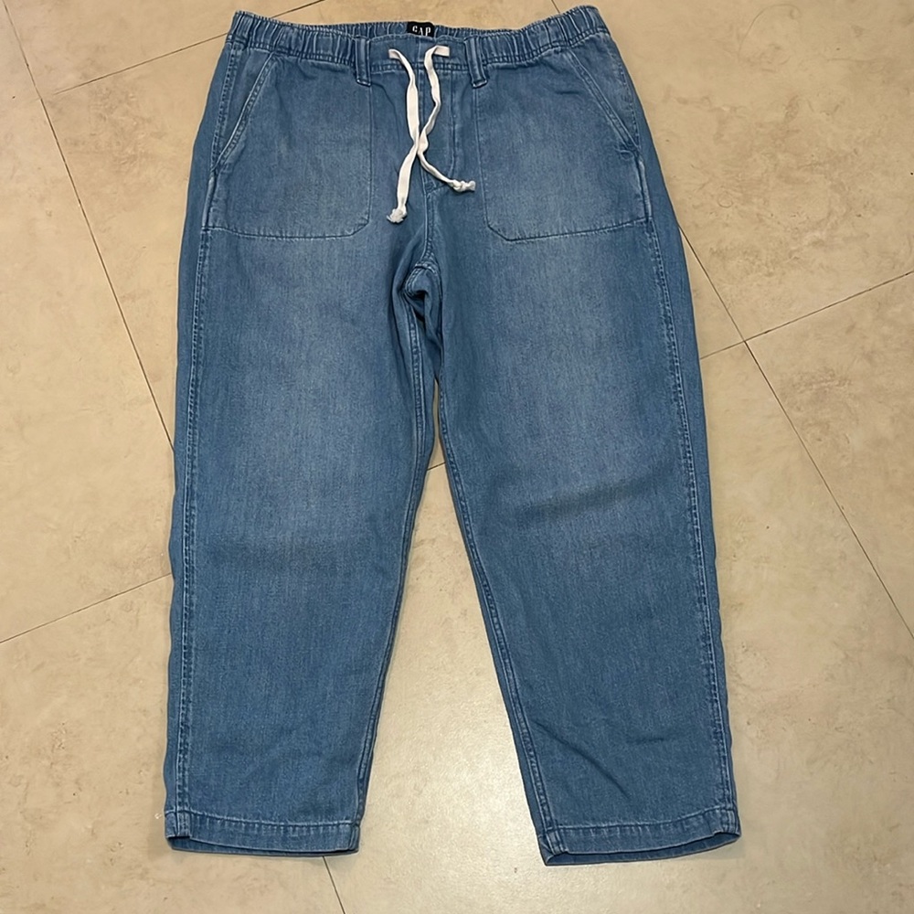 GAP Mid Rise Easy Pull-On Jeans